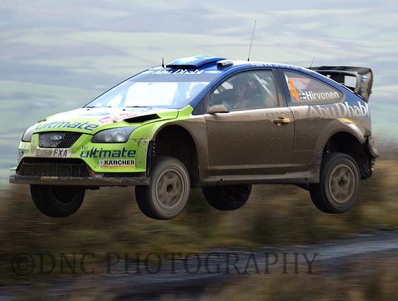 Mikko Hirvonen & Jarmo Lehtinen BP Ford World Rally Team. Ford Focus WRC 07