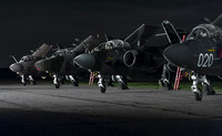 Line up of four