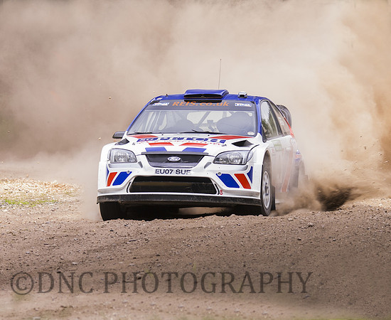 Stephen Petch & Ian Windress Ford FocusWRC08