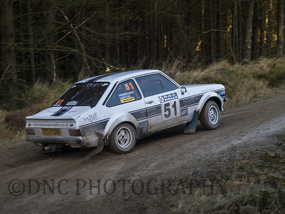 Dave Hemingway & Simon Ashton Ford Escort Mk2