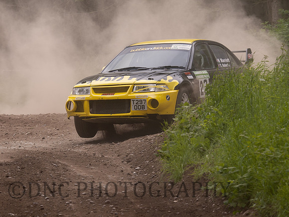 Tom Roberts & Nicky Marriott Mitsubishi Lancer EVO 6