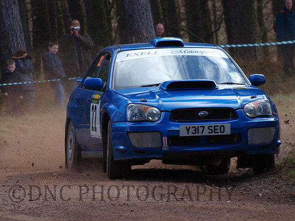 22 Chris & Terry Greenall Subaru Impreza