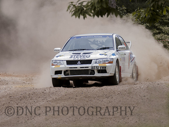 Stephen Chamberlain & Jon Atherton Mitsubishi Lancer EVO7