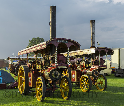 Foster Showmans Road Locomotives "Obsession" & "Endeavour"