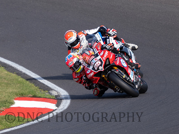 Josh Brookes MCE Ducati Panigale V4R....
