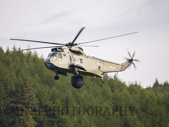 Royal Navy. Westland Sea King ASaC7 XV656 849 Sq