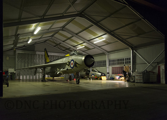 F3 XR713 inside Q Shed