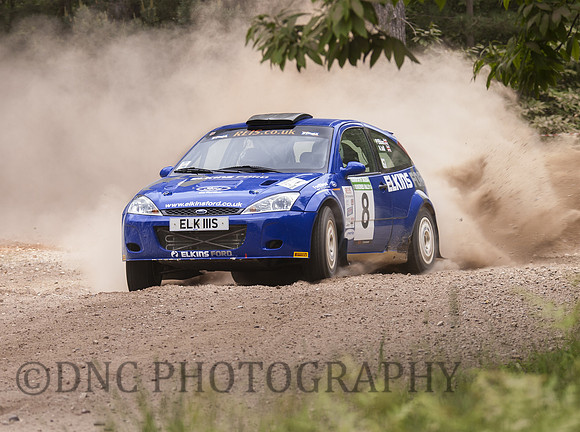 Peter Elkins & Andrew Joll Ford Focus WRC