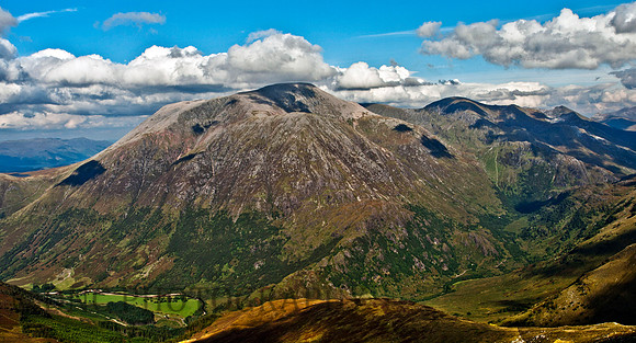 Ben Nevis from Stob Ban