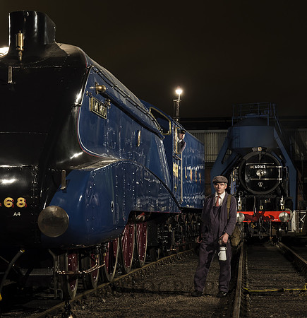 A4 4468 Mallard & A2 60532 Blue Peter