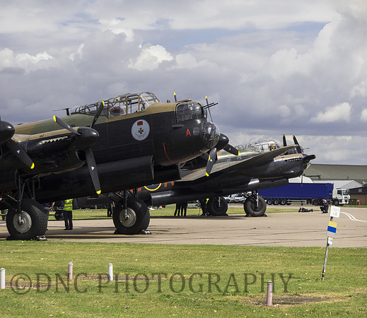 AVRO Lancaster B1 PA474 & AVRO Lancaster X FM213