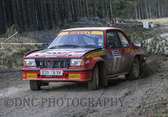 Phil Collins & Nicky Grist Opel Ascona 400