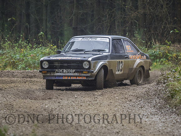 Leigh Armstrong & Chris Armstrong Ford Escort