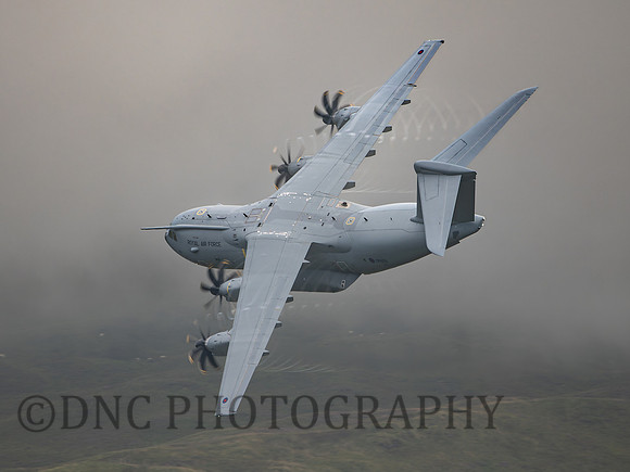 RAF A400M Atlas C.1 ZM409 Judgement85 Cwmrhwyddfor Farm 14th August