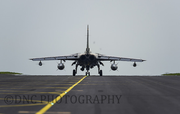 Panavia Tornado FGR4 ZG779 Taxis out to take off