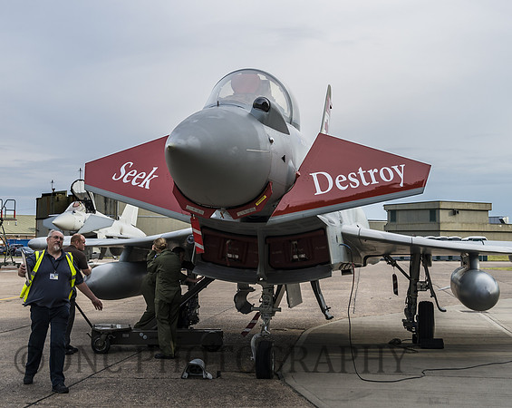 Euro Fighter Typhoon ZK315 100th Anniversary 41 sqn Seek & Destroy