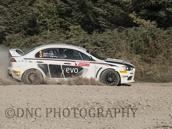 Gwyndaf Evans & Chris Patterson Mitsubishi EVO X