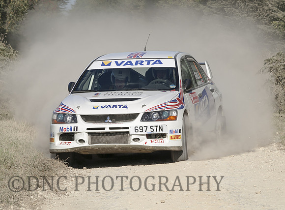 Rob Gill & Anders Howard Mitsubishi EVO 9