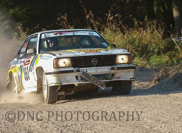 Steve Magson & Geoff Atkinson Opel Ascona 400