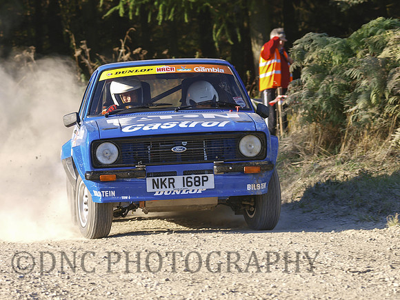 Roger Kilty & Lynette Banks Ford Escort RS1800