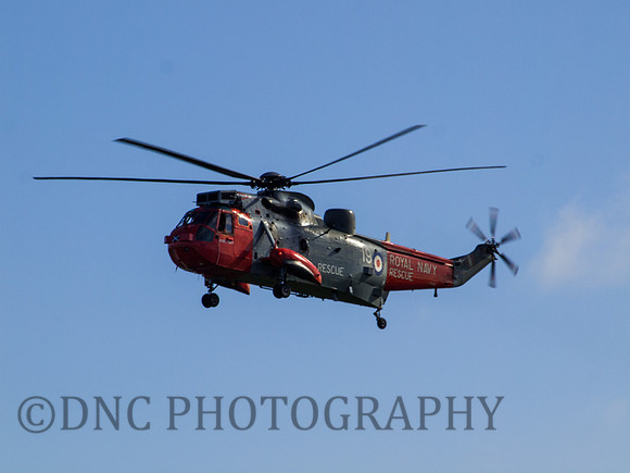 Royal Navy Sea King HU.Mk5, ZA130, Gannet SAR Flight, HMS Gannet,