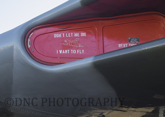 AVRO Vulcan B2 XH558 air intake cover