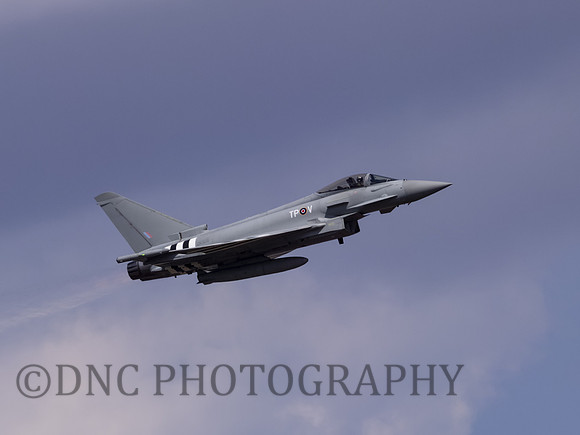 RAF Typhoon Display Team 29(R) Squadron Typhoon FGR4 ZK308