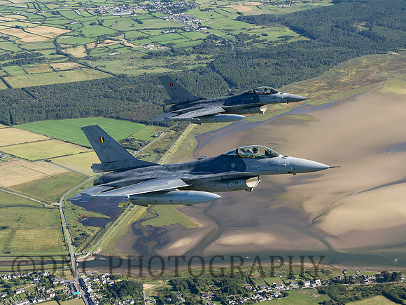 Belgium Air Force F-16AM Fighting Falcon FA-72 & FA-83