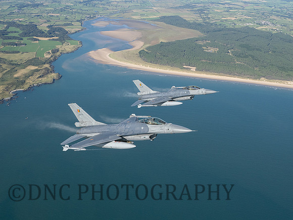 Belgium Air Force F-16AM Fighting Falcon FA-72 & FA-83