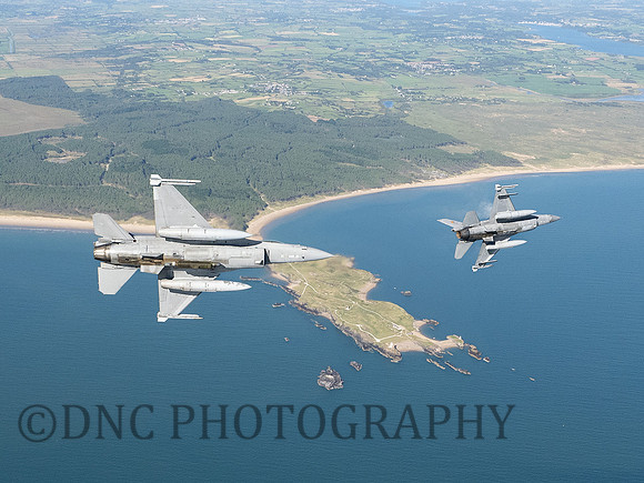 Belgium Air Force F-16AM Fighting Falcon FA-72 & FA-83