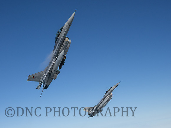 Belgium Air Force F-16AM Fighting Falcon FA-72 & FA-83