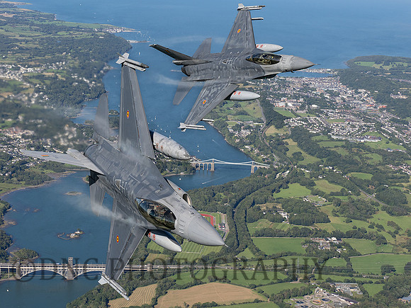 Belgium Air Force F-16AM Fighting Falcon FA-72 & FA-83