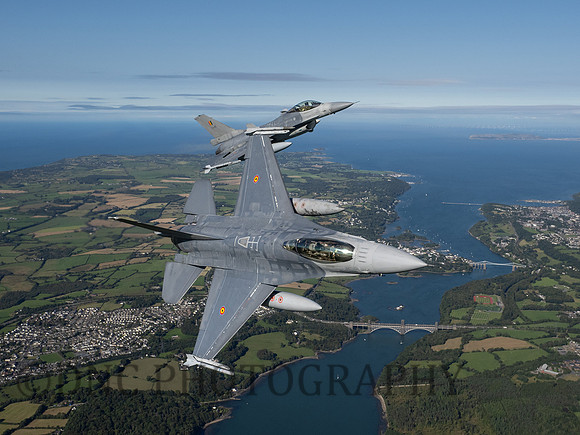 Belgium Air Force F-16AM Fighting Falcon FA-72 & FA-83