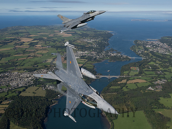 Belgium Air Force F-16AM Fighting Falcon FA-72 & FA-83