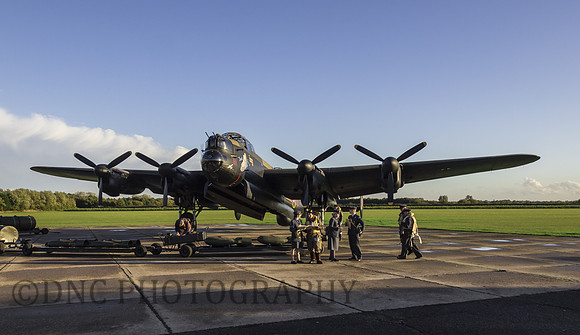 AVRO Lancaster preparing for next mission