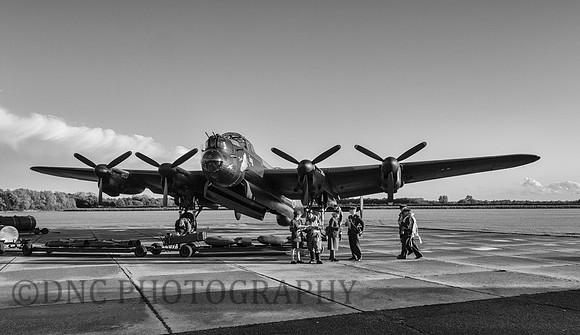 AVRO Lancaster preparing for next mission.