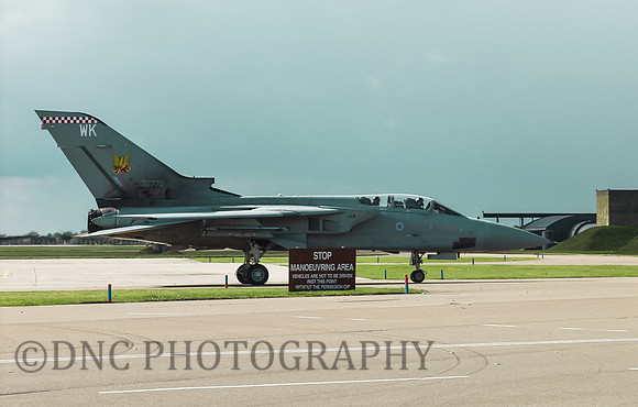 Panavia Tornado F3 ZG770 WK 56(R) Squadron taxis out