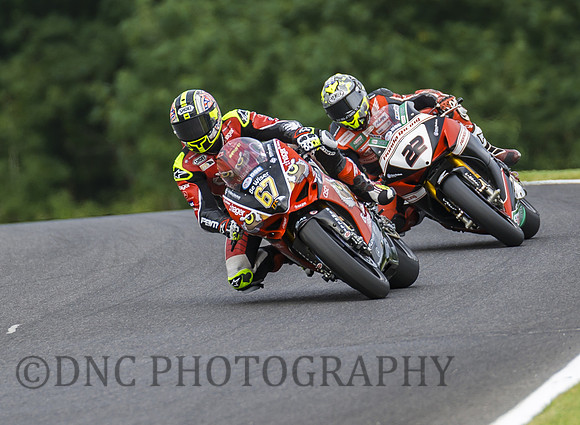 Shane Byrne Be Wiser Ducati Panigale & Jason O'Halloran Honda Racing CBR1000jpg