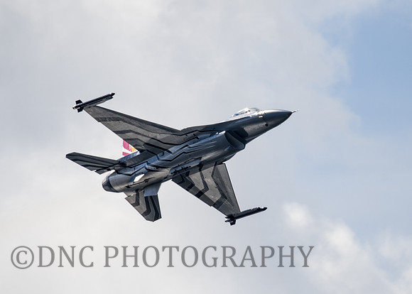 Belgian Air Force F-16 Solo Display. General Dynamics F16AM Fighting Falcon Flown by Commandant Tom "Gizmo" De Moortel