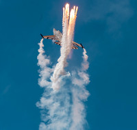 Belgian Air Force F-16 Solo Display. General Dynamics F16AM Fighting Falcon Flown by Commandant Tom "Gizmo" De Moortel
