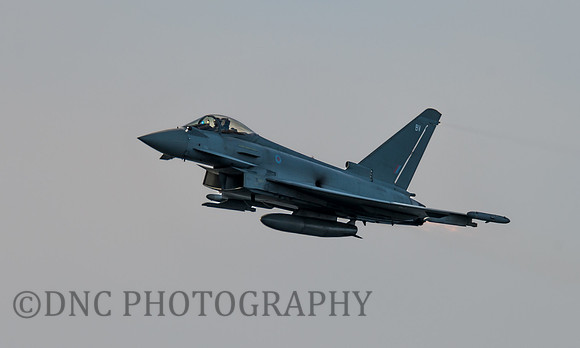 RAF Typhoon Display Team 29 (R) Sqn Typhoon FGR4 ZK352 BV