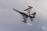 Belgian Air Force F-16 Solo Display. General Dynamics F16AM Fighting Falcon Flown by Commandant Tom "Gizmo" De Moortel