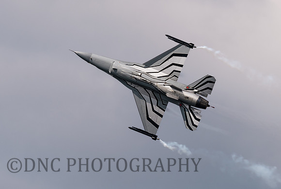 Belgian Air Force F-16 Solo Display. General Dynamics F16AM Fighting Falcon Flown by Commandant Tom "Gizmo" De Moortel