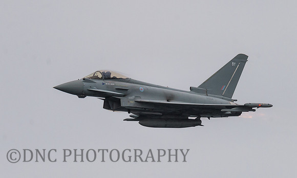 RAF Typhoon Display Team 29 (R) Sqn Typhoon FGR4 ZK352 BV