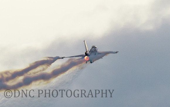 Belgian Air Force F-16AM Fighting Falcon departs Prestwick Airport