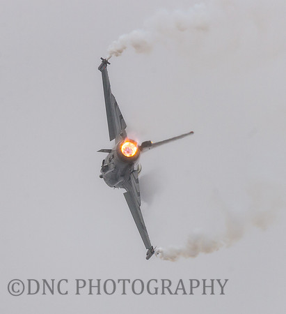 Belgian Air Force F-16 Solo Display. General Dynamics F16AM Fighting Falcon Flown by Commandant Tom "Gizmo" De Moortel