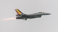 Belgian Air Force F-16 Solo Display. General Dynamics F16AM Fighting Falcon Flown by Commandant Tom "Gizmo" De Moortel