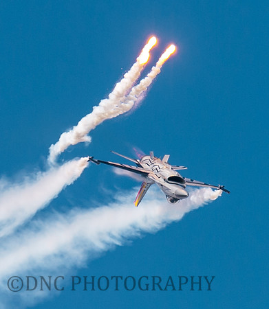 Belgian Air Force F-16 Solo Display. General Dynamics F16AM Fighting Falcon Flown by Commandant Tom "Gizmo" De Moortel