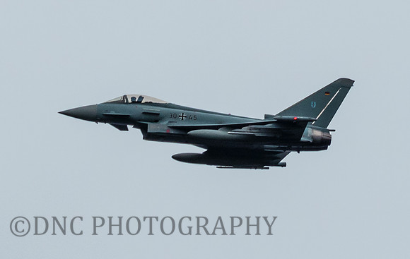 German Air Force Eurofighter Typhoon  30+45 Loch Rannoch 12.09.17