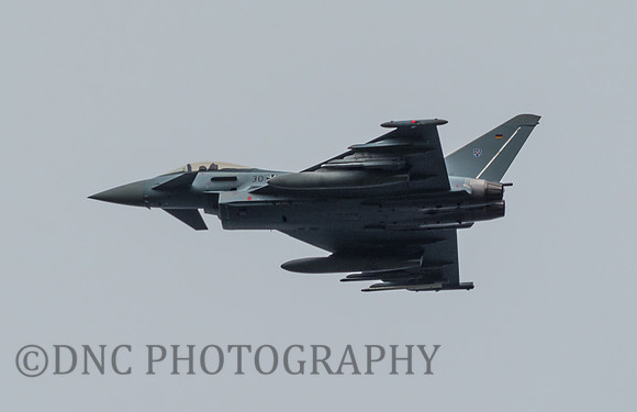 German Air Force Eurofighter Typhoon  30+45. Loch Rannoch 12.09.17